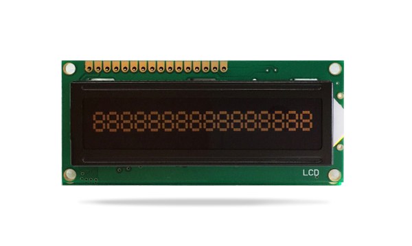 字符型液晶模塊JXD1601A FSTN 負顯 橙光 字符型液晶模塊JXD1601A FSTN 負顯 橙光